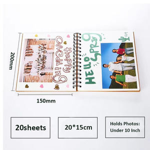 Kalender kustom Album <span class=keywords><strong>foto</strong></span> gaya 20 lembar 40 halaman tempat tampilan <span class=keywords><strong>foto</strong></span> untuk kenangan - Product Image 3