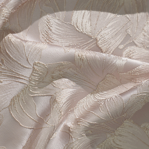 ผ้าทอลาย<span class=keywords><strong>ดอก</strong></span>ไม้มีสไตล์ผ้า jacquard โพลีเอสเตอร์100% เสื้อผ้ามืออาชีพจากประเทศจีน - Product Image 3