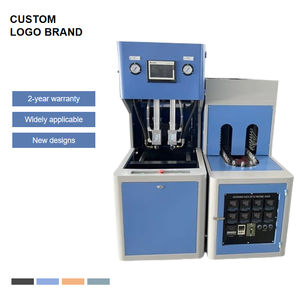 Hot Sell Semi-Automatic PET <b>Stretch</b> Blowing <b>Machine</b> 2-Cavity PLC Controlled Motor Pump - Product Image 1
