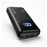Batterie externe INIU BI-B63 avec affichage numérique LED en pourcentage, 25000mAh, 100W PD65W, charge rapide pour ordinateur portable et téléphone portable