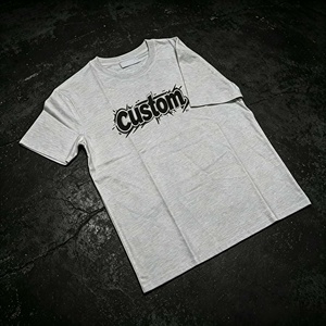 Camiseta Personalizada de Manga Corta para Hombre con Estampado de Letras, Cuello Redondo, Estilo Casual, Oversize, de Algodón, Estilo Urbano - Product Image 3
