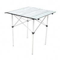Table de barbecue pliante portable pour l'extérieur, directement des fabricants, et table pliante en aluminium de haute qualité pour l'extérieur, design tendance