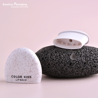 Tube cosmétique rotatif Pebble pour correcteur, déodorant, crème solaire et baume multi-usages 5g