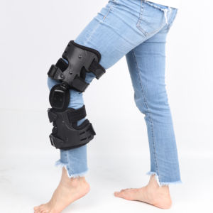 Soporte con bisagras OA ortopédico certificado CE ajustable artritis alivio del dolor rehabilitación poliéster <span class=keywords><strong>rodillera</strong></span> - Product Image 1