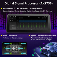 IYING Radio GPS portable pour voiture, Android 12, écran OLED 12,3 pouces, DSP, 128 Go, OBD2, RGB, CarPlay, caméra de recul, 1 an