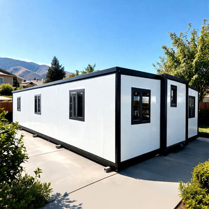 Meilleur Prix de Gros Maison Conteneur Modulaire Extensible 75mm EPS Murale 20Ft 30Ft 40Ft 3 Chambres Cuisine Luxe Étanche - Product Image 1