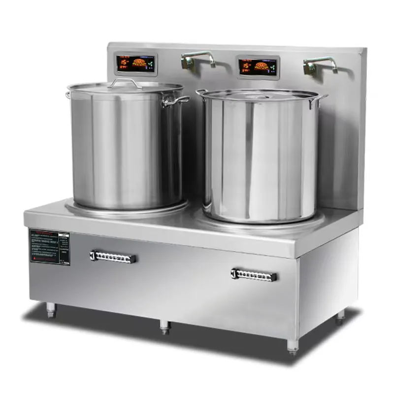 工場プロ380V15000Wフラットレストラン商業誘導中華鍋調理器メーカー