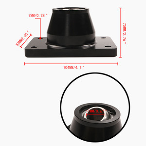 Car Gear <b>Knob</b> Aluminum Alloy 104mm Base For Peugeot Citroen Rustproof <b>Shift</b> Lever Connector - Product Image 1