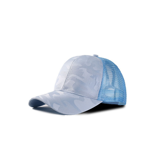 Wholesale Summer Sports Sun Visor Hats Custom Logo Color Outdoor Running Mesh Caps for Men and Women