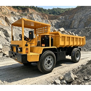 Huansheng Dumper de 5 Toneladas, Mini Dumper Eléctrico de 4 Ruedas, Dumper para Minería - Product Image 1