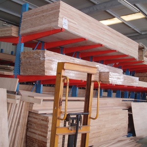 Almacén de servicio pesado lado tubo de acero estanterías cantiléver para barras de refuerzo de almacenamiento - Product Image 4