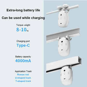 Ouvre-rideau électrique motorisé Tuya <span class=keywords><strong>BLE</strong></span> WiFi Bluetooth avec télécommande, contrôle par application mobile, ouvre-rideau intelligent - Product Image 6
