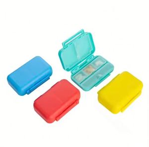<b>Mini</b> Weekly Organizer Six Separate Spaces Portable and Monthly Storage - Winlike Pill Boxes Custom - Product Image 3