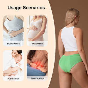 Bragas Menstruales de Fibra de Bambú con 4 Capas y Logo Personalizado, Ropa Interior Sostenible sin PFAS a Prueba de Fugas para Flujo Abundante para Mujer - Product Image 5