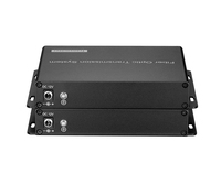 Convertisseur 4K vers fibre optique 10 km, prolongateur KVM avec souris, sur câble fibre optique LC