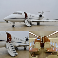 Bombardier Challenger 604 de 2001, avion d'affaires, 11 places, 9200 heures de temps total d'utilisation
