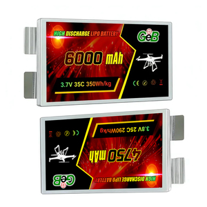 Batería de polímero de iones de litio Lipo de 350Wh/KG, 3C 30C 8.5Ah 4ah 36Ah 72Ah 80Ah, baterías de litio de estado semisólido de alta densidad - Product Image 3