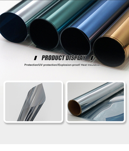 <span class=keywords><strong>Film</strong></span> de <span class=keywords><strong>fenêtre</strong></span> de bâtiment 2mil <span class=keywords><strong>Anti</strong></span>-Heat One Way Vision Mirror Réfléchissant Protection de la vie privée Architecture <span class=keywords><strong>Fenêtre</strong></span> <span class=keywords><strong>Film</strong></span> de confidentialité - Product Image 5