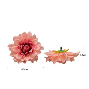 Dongchen Crafts Artificial Dahlia Flowers Autumn Colored 3G <b>Wedding</b> Home Decor <b>Props</b> Handmade Arrangement Accessories - Product Image 5
