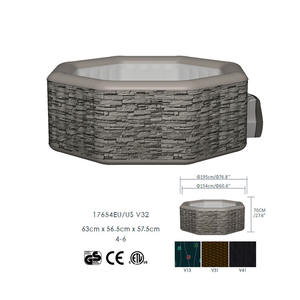 Jilong Avenli-bañera de hidromasaje inflable para <span class=keywords><strong>6</strong></span> <span class=keywords><strong>personas</strong></span>, hidromasaje para exteriores, hidroterapia, 17654 EU US - Product Image 2