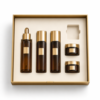 Boîte rigide de luxe personnalisée pour cosmétiques, flacons, coffret cadeau, emballage personnalisé pour produits de soin de la peau, maquillage, coffret cadeau cosmétique