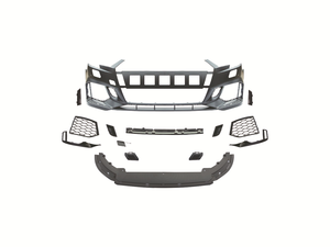 Conjunto de Parachoques para Audi A3 2017-2019, Actualizado con Características RS3, Rejilla Delantera con Listones y Bocinas Integradas en la Rejilla Lateral - Product Image 1