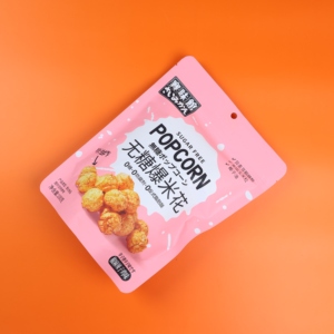 Wholesale Low-Carb Microwave Snack Semi-Soft Texture Corn Caramel Chocolate <strong>Popcorn</strong> in Bag Sweet Taste Grain Snacks - Product Image 3
