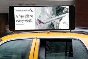 Đôi bên P3 P4 P5 ngoài trời taxi Roof Top quảng cáo dẫn dấu hiệu Nationstar Kinglight LED màn hình TV - Product Image 2