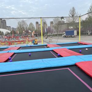 Prix bon marché en plein air aire de <span class=keywords><strong>jeux</strong></span> parc d'attractions trampoline en plein air enfants saut à l'élastique - Product Image 2