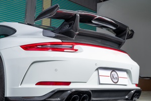 KM GT3 Premium Carbon Fiber High Quality <strong>Spoiler</strong> for Carrera 991 GT3 Car Accessories and Rear Bumper - Product Image 4