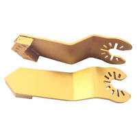 Lame universelle à interface ouverte pour le décapage de revêtements PCD avec segment diamanté en forme de flèche pour outils oscillants multifonctions
