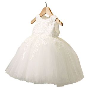Feishiluo abito da <span class=keywords><strong>sposa</strong></span> in Tulle di pizzo avorio con stampa floreale con Appliques ricamato abito da festa per bambini per ragazze di fiori per le spose - Product Image 3