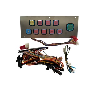 Coin Pusher Skill Game Llightinng Link Metal 10 <b>Harness</b> Buttons Panel Metal Panel With 10 Buttons - Product Image 3