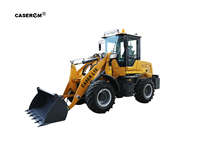 Chargeur frontal compact CASER L16, 58 kW, diesel, entraînement hydraulique statique