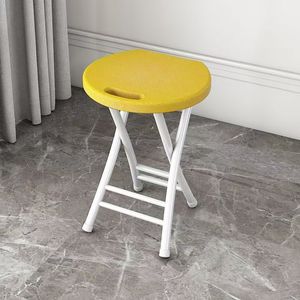 Thickened Plastic + Metal Stackable <b>Chairs</b> Stools Modern Minimalist Restaurant Furniture Durable Foldable Dining School Outdoor - Product Image 4