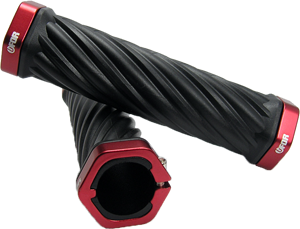 Empuñaduras de BMX que absorben los impactos UFOR UG‑602, cómodas empuñaduras hexagonales, empuñadura de goma resistente para BMX para conducción de estilo libre - Product Image 6