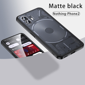 Housse transparente pour téléphone portable pour téléphone portable 2 Matte TPU PC Hybrid Bumper Shockproof Hard Case - Product Image 2