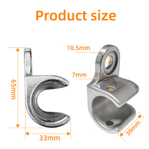 100metal Bicycle Trailer Hinge Stainless Steel Durable For Bike Accessories - Product Image 4