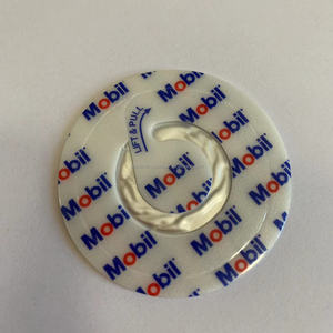 Haute qualité Total Mobil <span class=keywords><strong>Elf</strong></span> moteur <span class=keywords><strong>huile</strong></span> étanche HDPE bouteilles ascenseur tirer Induction aluminium feuille joint doublure métal feuille produit - Product Image 6