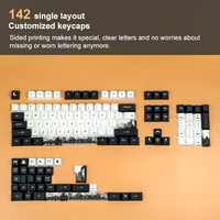 Aflion Vente en gros 135 touches Pbt 3d Sublimation Machine keycaps Mx Switches Mécanique Clavier Gaming Personnalisé Keycaps
