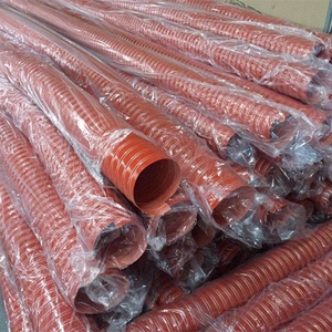 High Temperature Resistant Inner Steel Wire Outer Fiber Wire High Temperature <strong>Silicone</strong> Double-layer air Duct <strong>Hose</strong> - Product Image 5