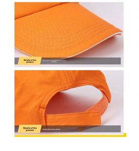 หมวกกีฬาผ้าฝ้าย 100% แบบ 5 ชิ้น น้ำหนักเบา สำหรับเดินทาง เล่นกอล์ฟ หมวกคลาสสิก สกรีนโลโก้ได้ หมวกเบสบอลแบบแซนวิช - Product Image 6