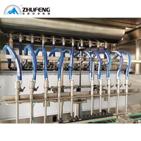 Machine de remplissage automatique d'huile comestible 1L-5L pour le tambour et le seau de seau de baril de gallon