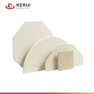 KERUI Best Resistance High Temperature Cordierit-Mullite Kiln Furniture Cordierite Extruded Kiln Shelves For Metallurgical Kiln