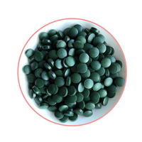 Bubuk/Kapsul Spirulina Organik OEM 250mg/500mg Tablet Spirulina