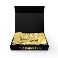 Boîte cadeau de luxe faite à la main avec poignée, dorure à chaud, gaufrage UV, carton ondulé, forme personnalisable, emballage haut de gamme