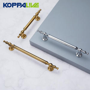 Koppalive rustica in ottone manici Vintage <span class=keywords><strong>per</strong></span> <span class=keywords><strong>mobili</strong></span> maniglia Hardware in ottone antico manici <span class=keywords><strong>per</strong></span> armadietti da cucina - Product Image 3