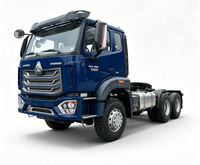 Tracteur routier Sinotruk HOWO NX 6x4, moteur diesel, suspension confortable, pour la logistique longue distance sur autoroute et le transport de conteneurs.