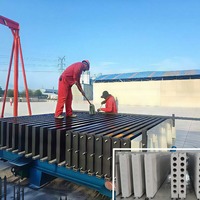 Équipement pour panneaux muraux en ciment pour usine de préfabrication de maisons préfabriquées, machine automatique de formage de panneaux de cloison légers