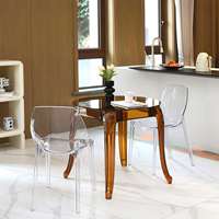 Tables de mariage modernes en verre acrylique pour événements, mobilier pour salles de réception, banquets et fêtes